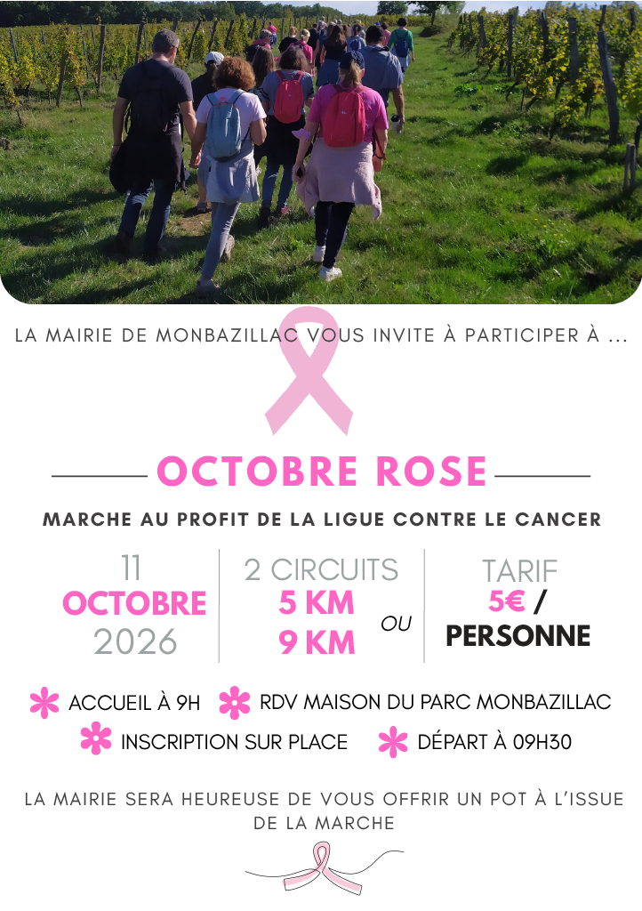 affiche octobre rose 2026